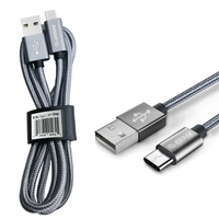 Esoulk 3.3ft Nylon Braided USB Cable For Type-C thumbnail