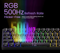 Akko MonsGeek FUN60 Mechanical Keyboard Magnetic Switch 60% Gaming Keyboards Rapid Trigger 0.01mm 8K ARGB HE/TMR Custom Keyboard thumbnail