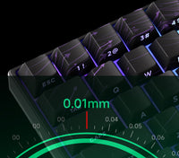 Akko MonsGeek FUN60 Mechanical Keyboard Magnetic Switch 60% Gaming Keyboards Rapid Trigger 0.01mm 8K ARGB HE/TMR Custom Keyboard thumbnail