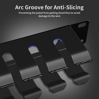 ZoeRax 1U 19 Inch Rack Mount Cable Management- All Metal 24 Slot Horizontal Wire Manager Server Rack Mount Cable Organizer thumbnail