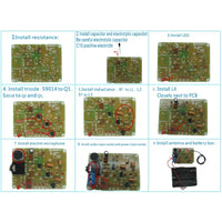 88-108MHz DIY Kit FM Radio Transmitter and Receiver Module Frequency Modulation Stereo Receiving PCB Circuit Board thumbnail
