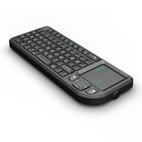 Rii X1 2.4GHz Mini Wireless Keyboard English/ES/FR Keyboards with TouchPad for Android TV Box/PC/Laptop thumbnail