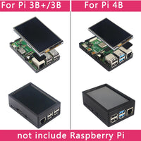 Raspberry Pi 3.5 Touch Screen 480*320 LCD TFT Display Optional ABS Metal Case Cooling Fan for Raspberry Pi 4 Model B or 3B+ 3B thumbnail