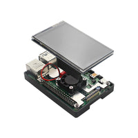 Raspberry Pi 3.5 Touch Screen 480*320 LCD TFT Display Optional ABS Metal Case Cooling Fan for Raspberry Pi 4 Model B or 3B+ 3B thumbnail