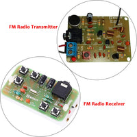 88-108MHz DIY Kit FM Radio Transmitter and Receiver Module Frequency Modulation Stereo Receiving PCB Circuit Board thumbnail