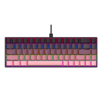 AJAZZ AK680 65% Wired Gaming Mechanical Keyboard Hot Swap Mini Keyboard Custom Keycap Gasket for Pc Laptop thumbnail