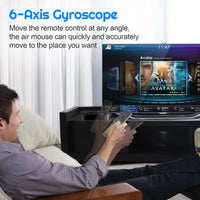 W3 Voice Air Mouse Remote Control 2.4G  English Arabic Handheld Mini Wireless Keyboard  for  Android TV BOX Windows PC thumbnail