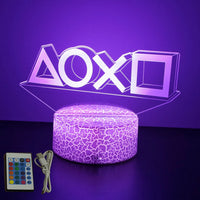 NEON GAMER 3D Lamp LED Night Light Gaming Setup RGB Children's Lamps Gamer Room Decoration Bedroom Table Lamp Personalized Gifts thumbnail