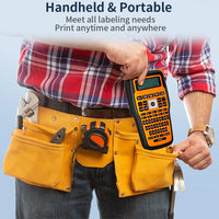 E1000PRO Tube Label Printer Sticker Label Printer & Label Tape 12mm Compatible for Brother Ptouch Label Machine TZe-231 HSe-231 thumbnail