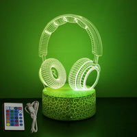 NEON GAMER 3D Lamp LED Night Light Gaming Setup RGB Children's Lamps Gamer Room Decoration Bedroom Table Lamp Personalized Gifts thumbnail