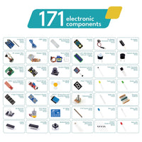 KUONGSHUN Super Starter Kit Including Breadboard 1602 IIC Jumper Wire Set R3 for Arduino UNO with Tutorial thumbnail
