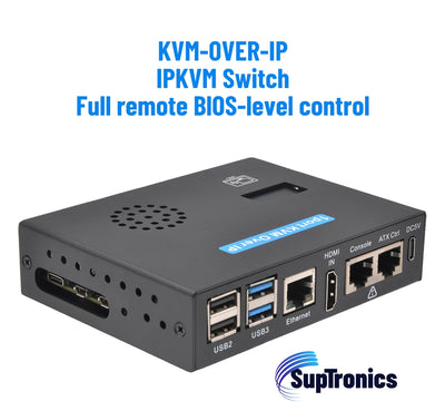 SupTronics Raspberry Pi based IPKVM switch KVM over IP PIKVM X632