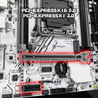 ZSUS X99-W Motherboard Set Kit With LGA2011-3 Xeon E5 2680V4 CPU DDR4 16GB (1*16GB) 2133MHZ RAM Memory NVME M.2 SATA thumbnail
