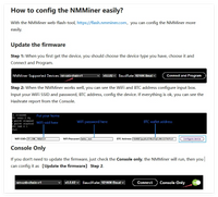 Bitcoin Solo Lottery NMMiner Hashrate 412KH/s Lucky Miner for computer nerd 2.8 inch Smart Display Crypto ESP32-2432S028R DROOM thumbnail