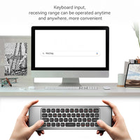 W3 Voice Air Mouse Remote Control 2.4G  English Arabic Handheld Mini Wireless Keyboard  for  Android TV BOX Windows PC thumbnail