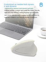 Original ihoyi Wireless Mouse Vertical Wired USB Mouse Ergonomic Luminous 2.4G Mute Photoelectric Bluetooth Game Mouse thumbnail