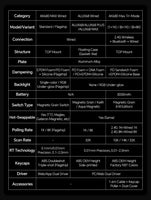 AJAZZ AK680 MAX Magnetic Switch Mechanical Keyboard 60% Rapid Trigger 0.01mm 8K/1K Return 68 keys Wired/Wireless Gaming Keybaord thumbnail