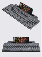 Bluetooth Keyboard 2.4G Wireless Keyboard with Touchpad Card Slot Keyboard For Laptop Tablet Android IOS Ipad Gaming Keyboard thumbnail
