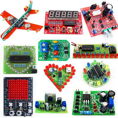 Electronic soldering kit diy production kit beginner practical training introductory soldering practice circuit board teaching