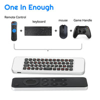 W3 Voice Air Mouse Remote Control 2.4G  English Arabic Handheld Mini Wireless Keyboard  for  Android TV BOX Windows PC thumbnail