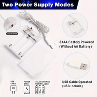 Halloween Bat Spirit LED Neon Wall Decor for Party Gift - Terrifying Atmosphere - USB or Battery Powered thumbnail