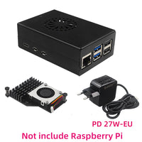 Raspberry Pi 5 Metal Case Aluminum Alloy Shell compatible for Active Cooler for RPI 5 Pi5 thumbnail