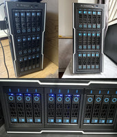 ZhenLoong full tower NAS computer case ITX MATX ATX EATX 15 bay hard drive hot-swap SATA server GPU Graphic workstation chassis thumbnail