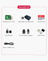 Official Original Raspberry Pi 4 Model B Dev Board Kit RAM 2G 4G 8G 4 Core CPU 1.5Ghz 3 Speeder Than Pi 3B+ thumbnail