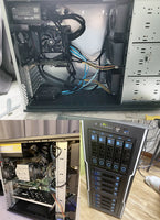 ZhenLoong full tower NAS computer case ITX MATX ATX EATX 15 bay hard drive hot-swap SATA server GPU Graphic workstation chassis thumbnail
