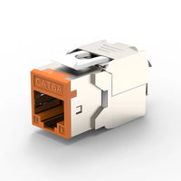 Linkwylan RJ45 Cat6 Cat6A STP Colored Keystone Jack With Multi-Colors Identification Shielded Tool-free Connection thumbnail