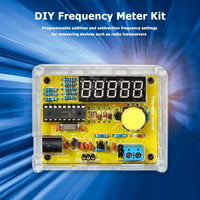 1Hz-50MHz Crystal Oscillator Frequency Counter Tester 5 Digits Display Digital Frequency Counter Module with Shell Case DIY Kits thumbnail