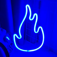 Halloween Bat Spirit LED Neon Wall Decor for Party Gift - Terrifying Atmosphere - USB or Battery Powered thumbnail