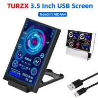 3.5 Inch IPS Type C Secondary Screen for Computer CPU GPU RAM HDD Display 320*480 USB LCD Monitor Freely AIDA64 Windows 10 11 thumbnail