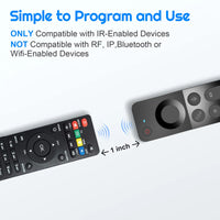 W3 Voice Air Mouse Remote Control 2.4G  English Arabic Handheld Mini Wireless Keyboard  for  Android TV BOX Windows PC thumbnail