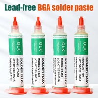 OLK SMD Welding Flux  PCB Repair Soldering No-clean Ball Planting Rosin Solder oil Lead-Free Halogen-Free BGA 10cc thumbnail