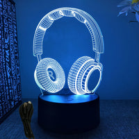 NEON GAMER 3D Lamp LED Night Light Gaming Setup RGB Children's Lamps Gamer Room Decoration Bedroom Table Lamp Personalized Gifts thumbnail