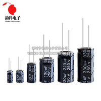 Aluminum Electrolytic Capacitor 10V 16V 25V 35V 50V 400V 450V 470UF 100UF 220UF 330UF 470UF 680UF 1000UF 47UF 10UF 22UF 0.47UF thumbnail