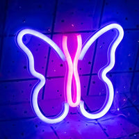 USB/Battery LED Neon Lights Sign for Wall Art Decor Heart Gaming Bar Bedroom Decoration Hanging Neon Sign Party Alien Night Lamp thumbnail