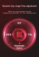 AJAZZ AK680 MAX Magnetic Switch Mechanical Keyboard 60% Rapid Trigger 0.01mm 8K/1K Return 68 keys Wired/Wireless Gaming Keybaord thumbnail