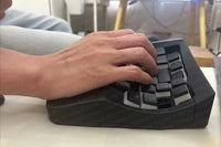 Kinesis Split Keyboard Kit Custom Qmk Setting 2.4g Wireless/wired Hot-swap Vial Key Change 8-layer Layout FDM 3D Printed Shell thumbnail