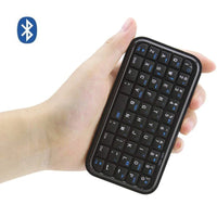 Mini Rechargeable Type-C Bluetooth 3.0 Keyboard Slim Wireless Pocket Keypad Portable 49 Keys Keyboard for Tablets Smartphones thumbnail