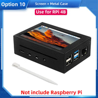 Raspberry Pi 3.5 Touch Screen 480*320 LCD TFT Display Optional ABS Metal Case Cooling Fan for Raspberry Pi 4 Model B or 3B+ 3B thumbnail