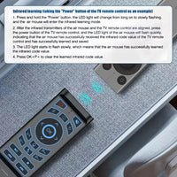 Air Mouse Remote Control Gyroscope 7 Color Backlit Dual Mode BT5.2 2.4G Wireless Keyboard Mouse For PC Android Smart TV Box thumbnail