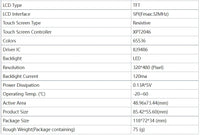 Raspberry Pi 3.5 Touch Screen 480*320 LCD TFT Display Optional ABS Metal Case Cooling Fan for Raspberry Pi 4 Model B or 3B+ 3B thumbnail