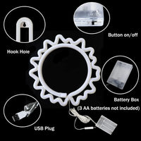 USB/Battery LED Neon Lights Sign for Wall Art Decor Heart Gaming Bar Bedroom Decoration Hanging Neon Sign Party Alien Night Lamp thumbnail