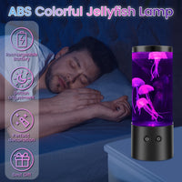 LED Jellyfish Lamp 7 Colors Changing USB Battery Operated Jellyfish Night Light Fantasy Aquarium Lamps Bedroom Home Decoration thumbnail