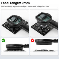 100X Portable Digital Magnifier 1080P HD Microscope 2.8-inch IPS Handheld Mignifying Glass for Electronics Repair Check Jewelry thumbnail