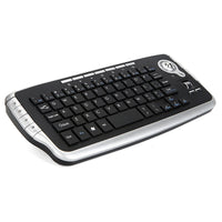 E30 2.4GHz Wireless Keyboard with Trackball Mouse Scroll Wheel Remote Control for Android TV BOX Smart TV PC Notebook Silver thumbnail