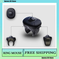 Trackball Ring Mouse Wireless Dual Mode Bluetooth E-Book Page Flipping Air Mouse Short Video for Pc Tablet IOS Smart Car PPT thumbnail