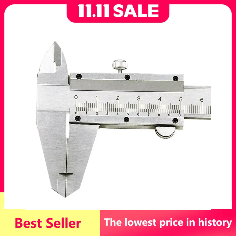 Professional Industrial Vernier Caliper Carbon Steel Precision Measurement Four Use Metric Precision Measuring Tool